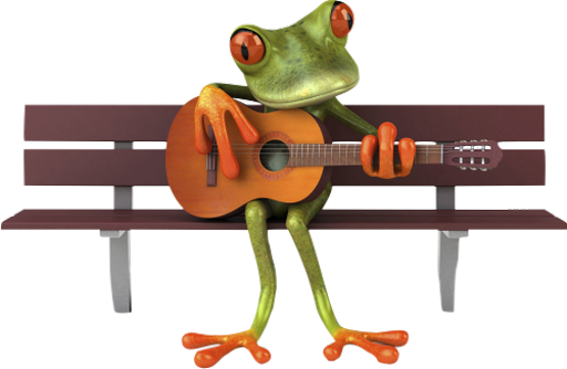 grenouille - faune aquatique - animaux - smiley émoticône émoji cartoon clipart illustration - artémotic