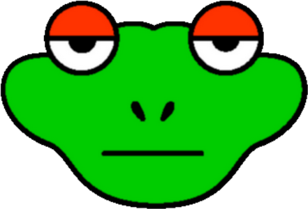 grenouille - faune aquatique - animaux - smiley émoticône émoji cartoon clipart illustration - artémotic