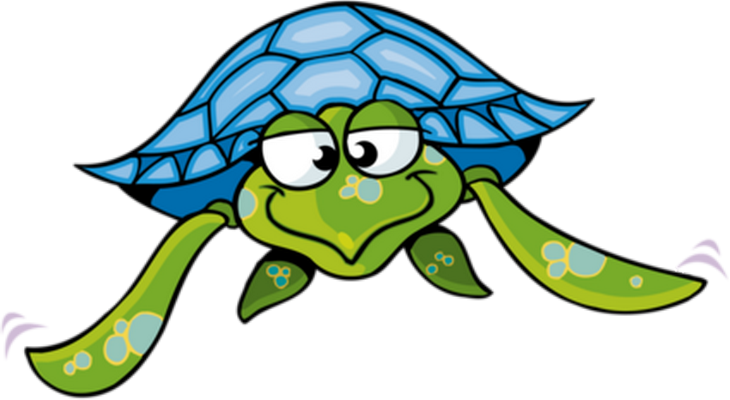 tortue marine - faune aquatique - animaux - smiley émoticône émoji cartoon clipart illustration - artémotic