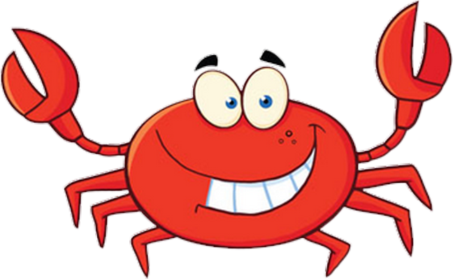 crabe - faune aquatique - animaux - smiley émoticône émoji cartoon clipart illustration - artémotic
