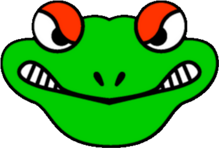 grenouille - faune aquatique - animaux - smiley émoticône émoji cartoon clipart illustration - artémotic