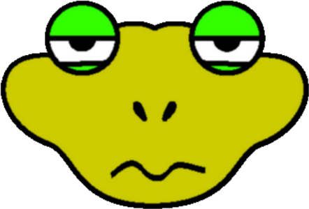 grenouille - faune aquatique - animaux - smiley émoticône émoji cartoon clipart illustration - artémotic