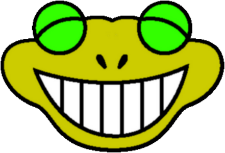 grenouille - faune aquatique - animaux - smiley émoticône émoji cartoon clipart illustration - artémotic