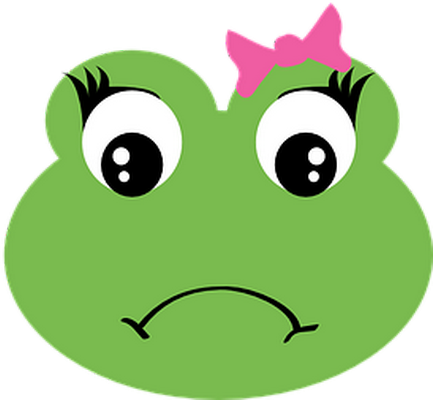 grenouille - faune aquatique - animaux - smiley émoticône émoji cartoon clipart illustration - artémotic