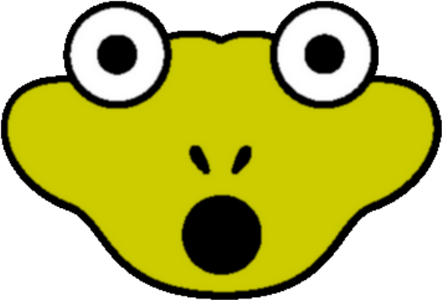 grenouille - faune aquatique - animaux - smiley émoticône émoji cartoon clipart illustration - artémotic