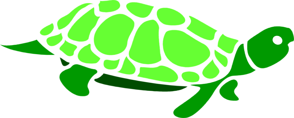 tortue marine - faune aquatique - animaux - smiley émoticône émoji cartoon clipart illustration - artémotic
