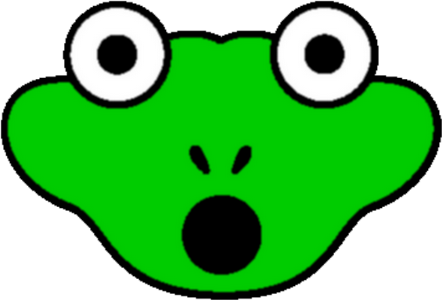 grenouille - faune aquatique - animaux - smiley émoticône émoji cartoon clipart illustration - artémotic