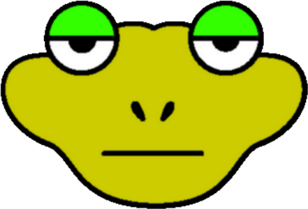 grenouille - faune aquatique - animaux - smiley émoticône émoji cartoon clipart illustration - artémotic