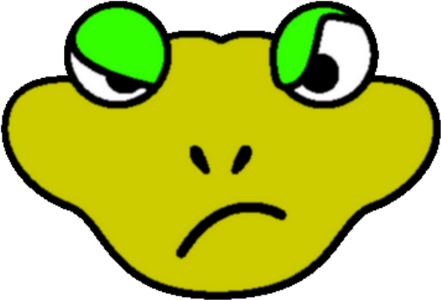 grenouille - faune aquatique - animaux - smiley émoticône émoji cartoon clipart illustration - artémotic