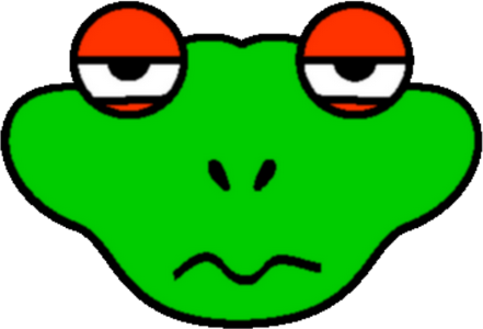 grenouille - faune aquatique - animaux - smiley émoticône émoji cartoon clipart illustration - artémotic