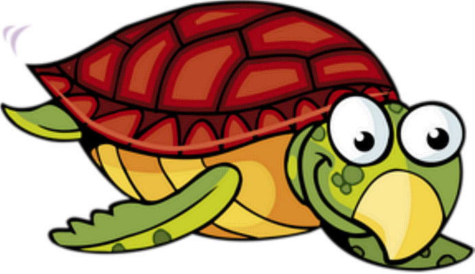 tortue marine - faune aquatique - animaux - smiley émoticône émoji cartoon clipart illustration - artémotic