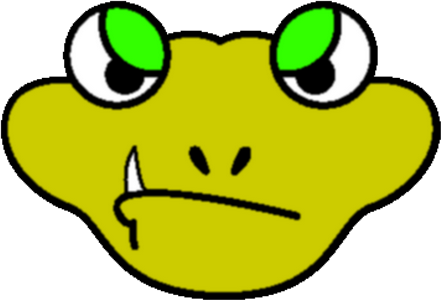 grenouille - faune aquatique - animaux - smiley émoticône émoji cartoon clipart illustration - artémotic