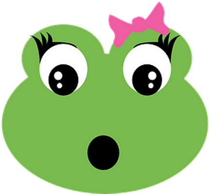 grenouille - faune aquatique - animaux - smiley émoticône émoji cartoon clipart illustration - artémotic