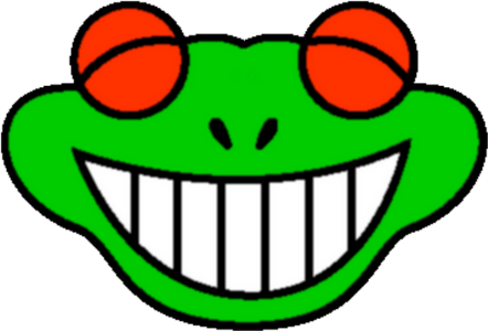 grenouille - faune aquatique - animaux - smiley émoticône émoji cartoon clipart illustration - artémotic