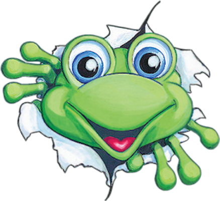 grenouille - faune aquatique - animaux - smiley émoticône émoji cartoon clipart illustration - artémotic