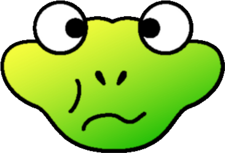 grenouille - faune aquatique - animaux - smiley émoticône émoji cartoon clipart illustration - artémotic