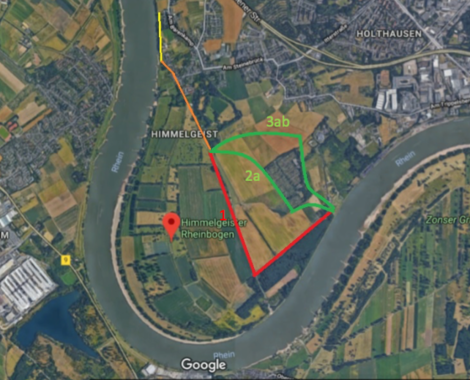 HImmelgeister Rheinbogen - Deichsanierug