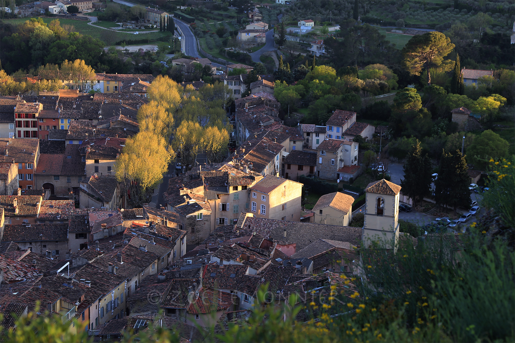 Cotignac vu des tours