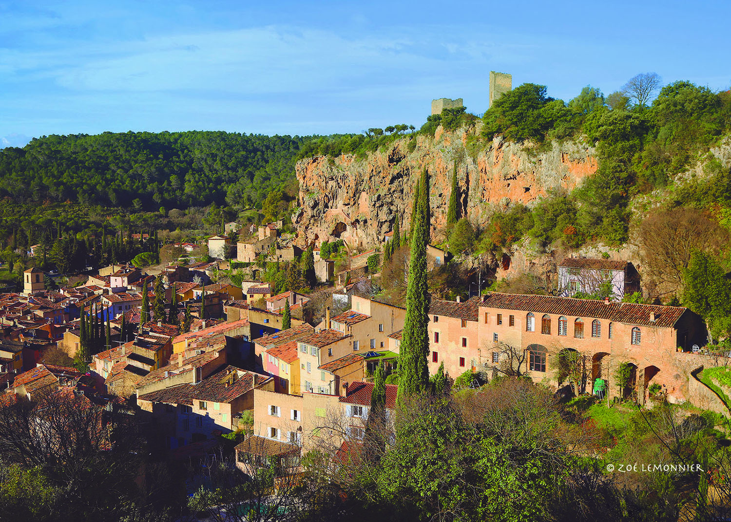 Cotignac et son rocher