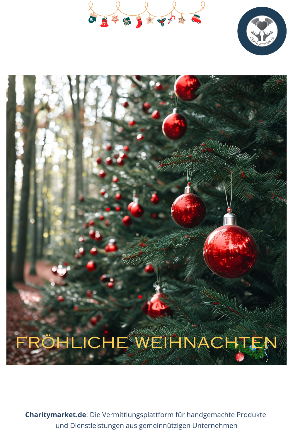 Fröhliche Weihnachtsgrüße