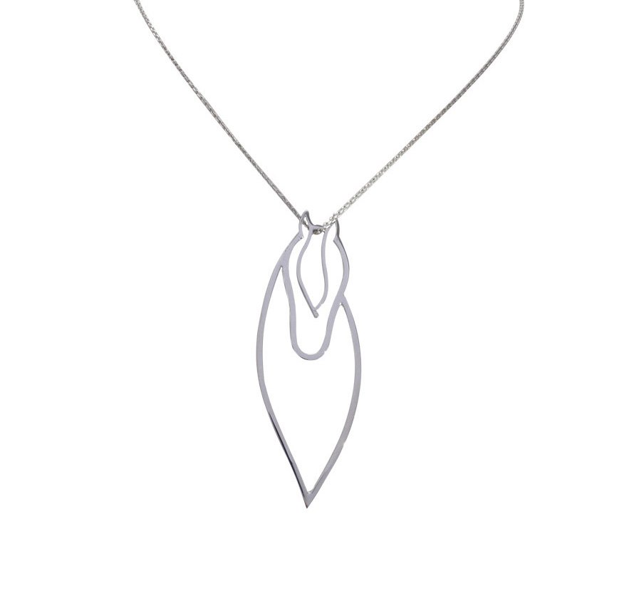 Kette mit Pferdekopf aus 925 Sterlingsilber 230 Euro !Abverkauf! dieses Produkt gibt es nur noch solange der Vorrat reicht!