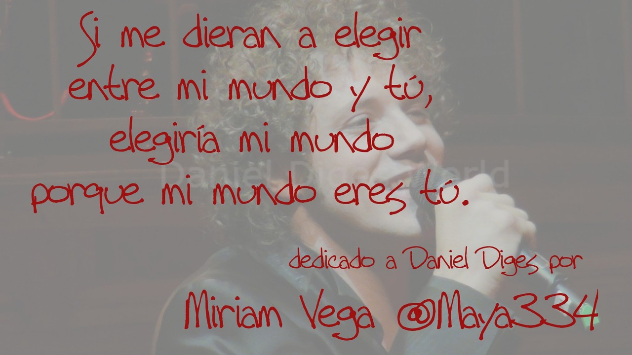 Miriam - mi poema dedicado a Dani