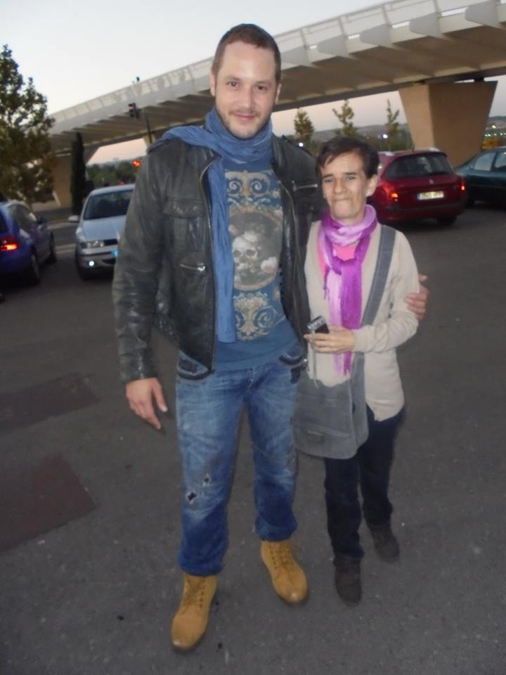 Elvi - Zaragoza 2 de octubre con Dani