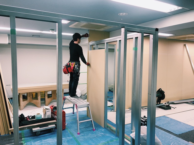 店舗デザイン 内装工事 nero design office 福岡市 オフィス