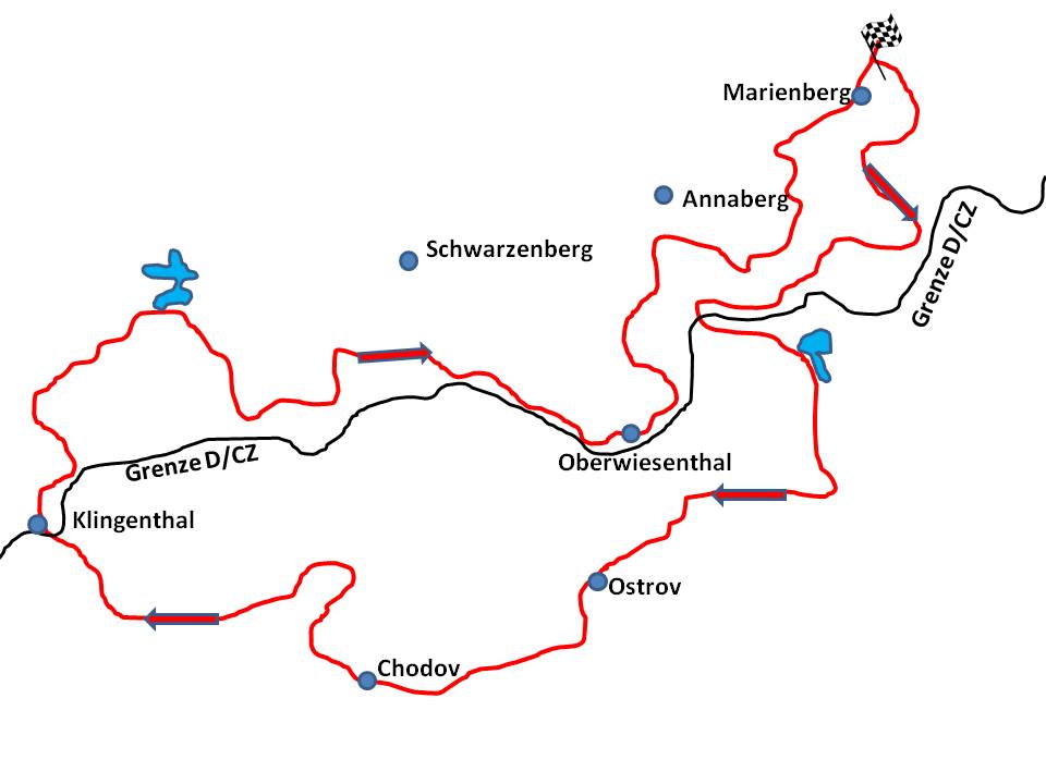 Motorradtour Erzgebirge intensiv