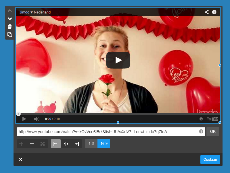 Een video in het video-element