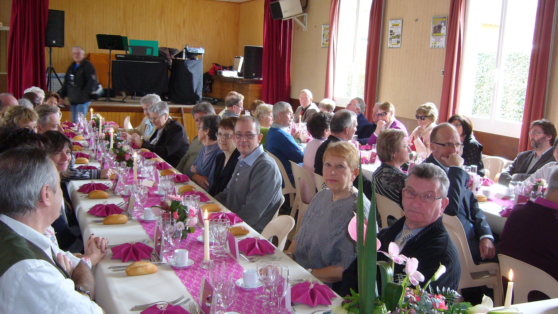 DANET TRAITEUR REPAS DES AINES décors de Table 