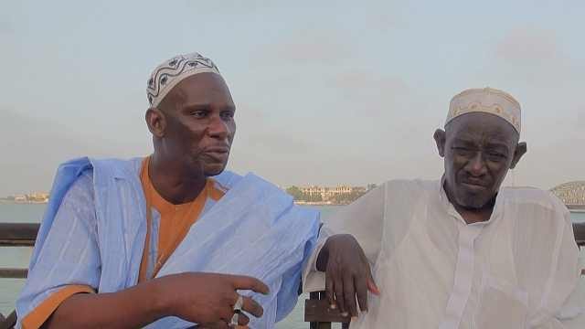 Sada FALL, segretario nazionale del CNPS (Collettivo Nazionale dei Pescatori Artigianali del Senegal)  -  Mandraye YOOTE, membro fondatore del CNPS (Collettivo Nazionale dei Pescatori Artigianali del Senegal) – GUET NDAR (St. Louis)
