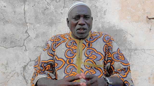 Massene NDIAYE, pescatore, presidente del comitato locale del CNPS (Collettivo Nazionale dei pescatori artigianali di Senegal), GUET NDAR (St. Louis)