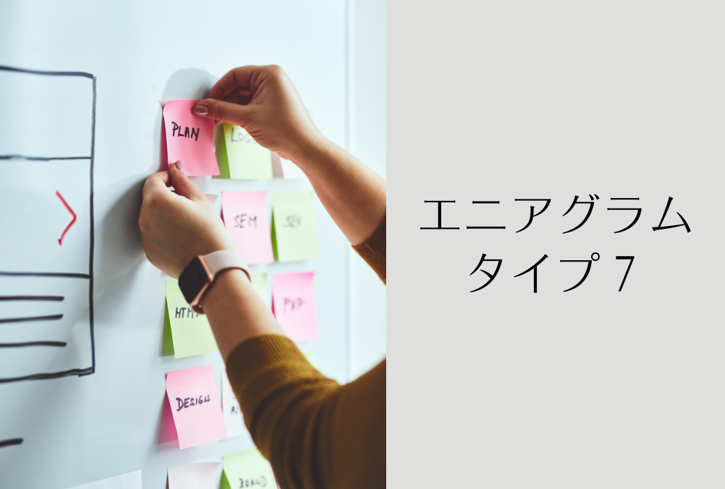 エニアグラムタイプ7の片づけのプロはこんな人