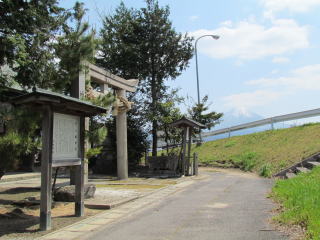 米子八幡神社鳥居