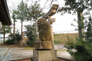 八幡神社の狛犬