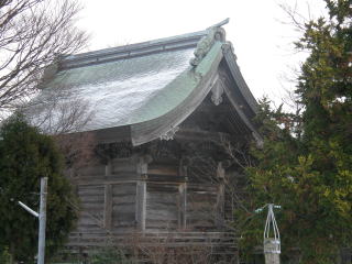 米子八幡神社本殿屋根