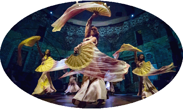 •Rhythmus der Tanzshow im Hoca Paşa (Hodjapascha) HAMAM  Dauer: ca. 65 Minuten •Preis: 35,00 €/ p. Pers. •Preis Kinder/ Price child (4-12): 21,00 € p. Pers.