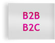 B2B, B2C