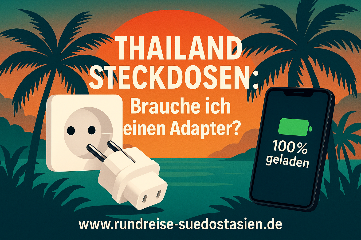 Steckdosen in Thailand: Brauche ich einen Adapter? Alle Infos für deine Reise