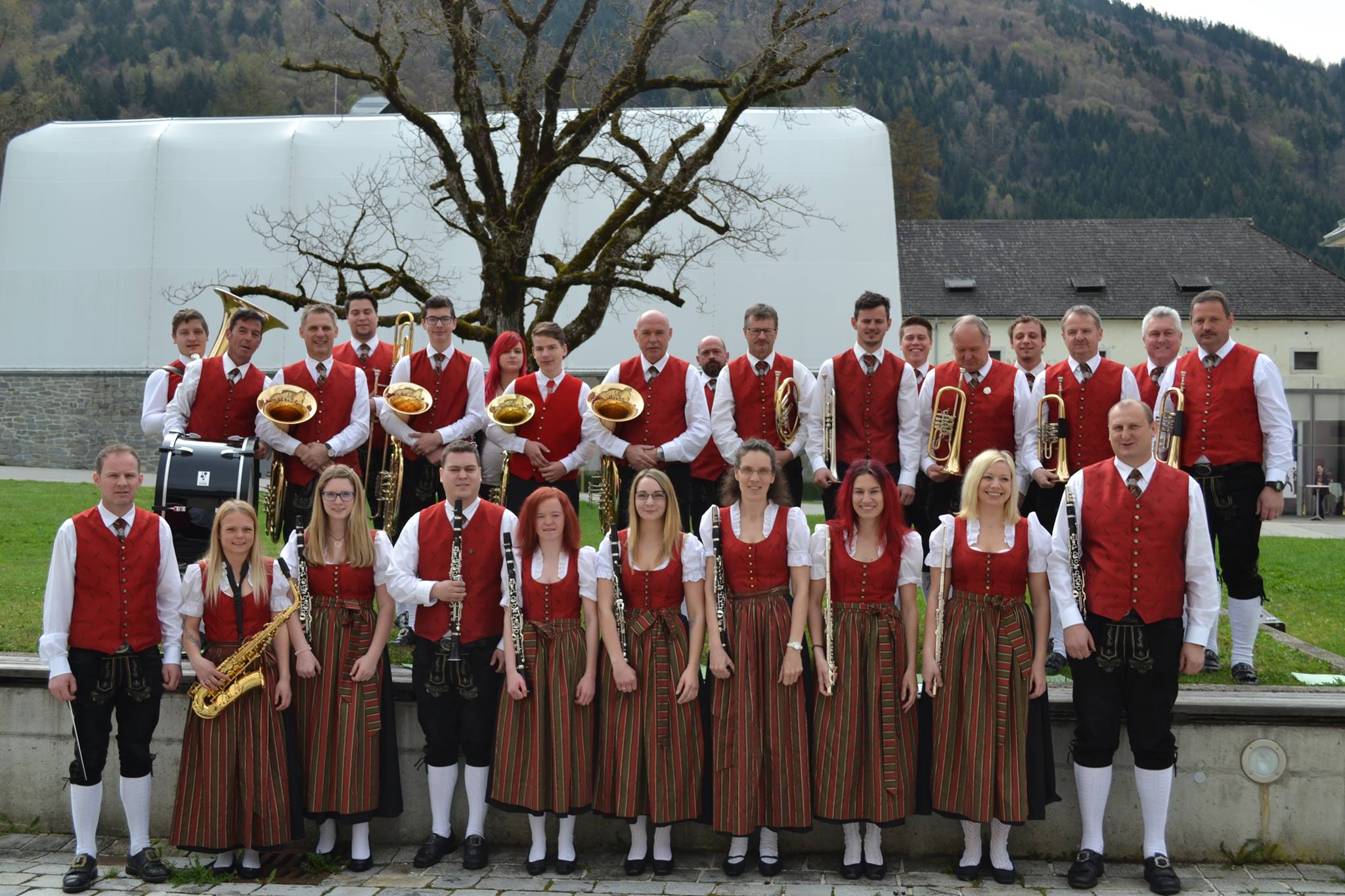 2018: Gruppenfoto nach dem Wertungsspiel in Ossiach