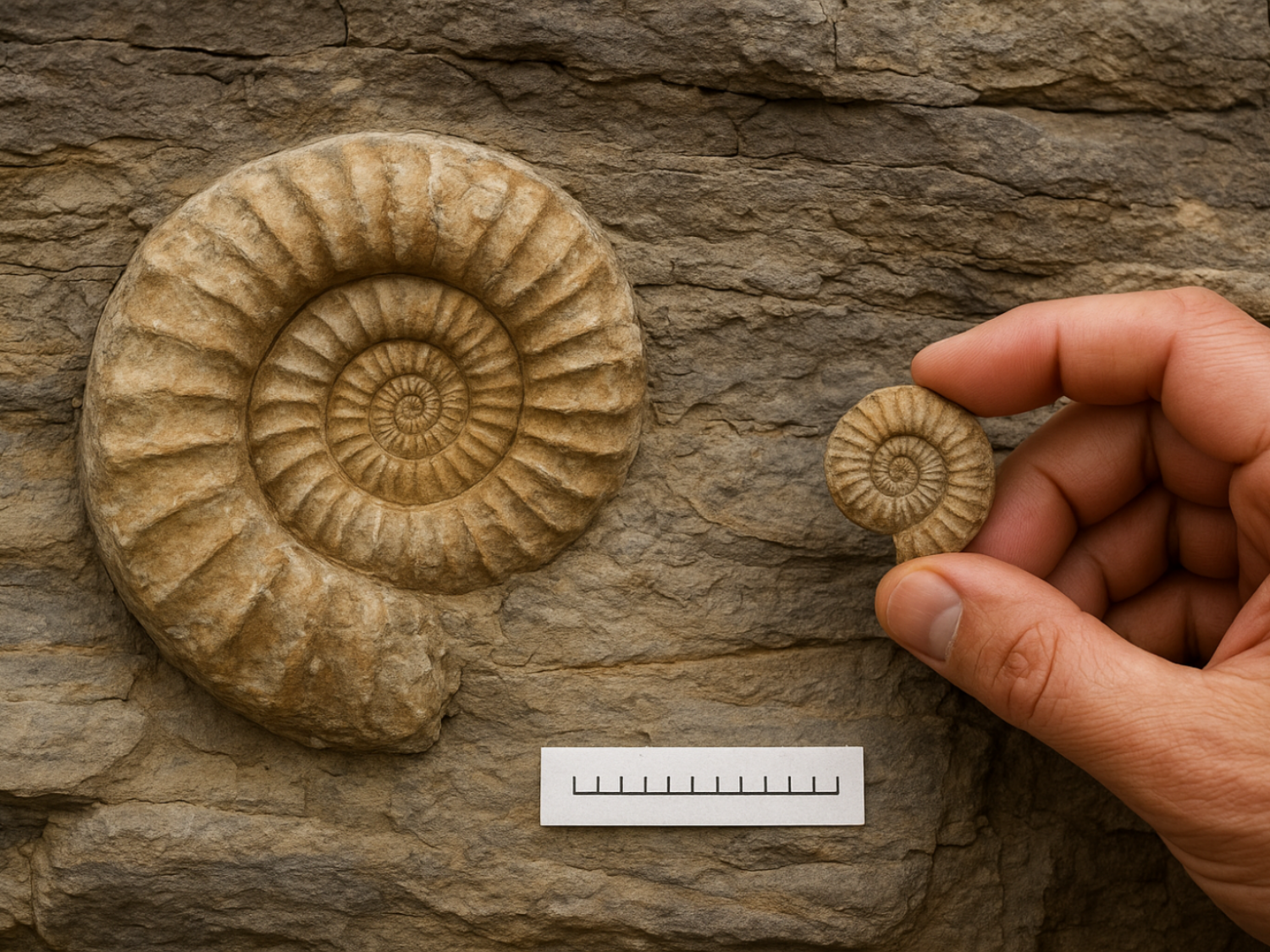 El papel de los ammonites en la datación de rocas y estratos
