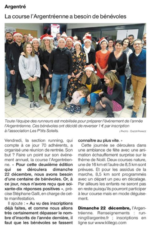 Ouest France - 29/11/2019