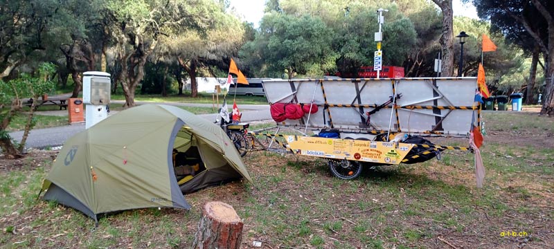 PT: Solatrike at Camp in Lissabon