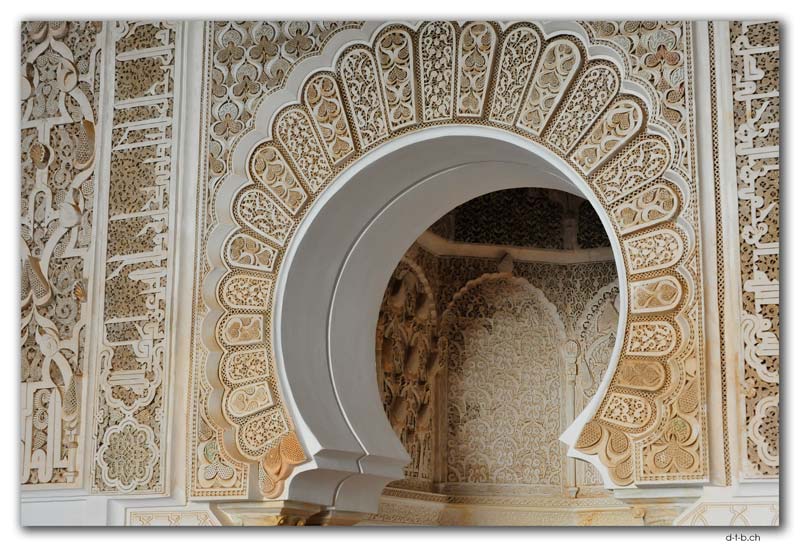 Marrakech.Medersa Ben Youssef