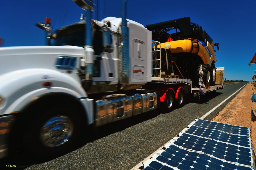 Over size Road Trains