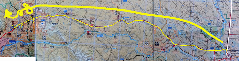 Map 29: Rocky Mountain House - Goldeye Rec. Area