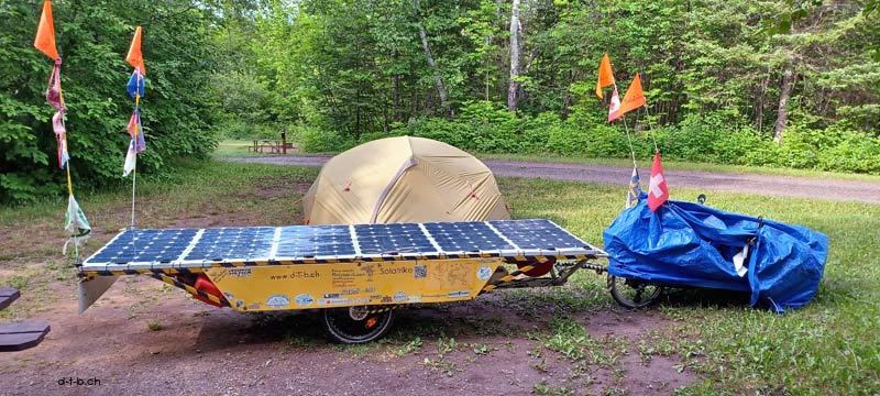 CA. Solatrike at Kakabeka Falls Camp