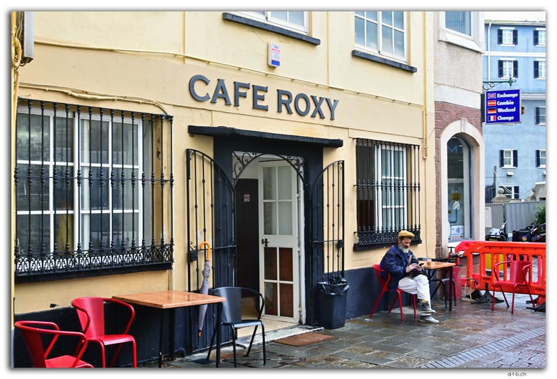 Gibraltar.Café Roxy