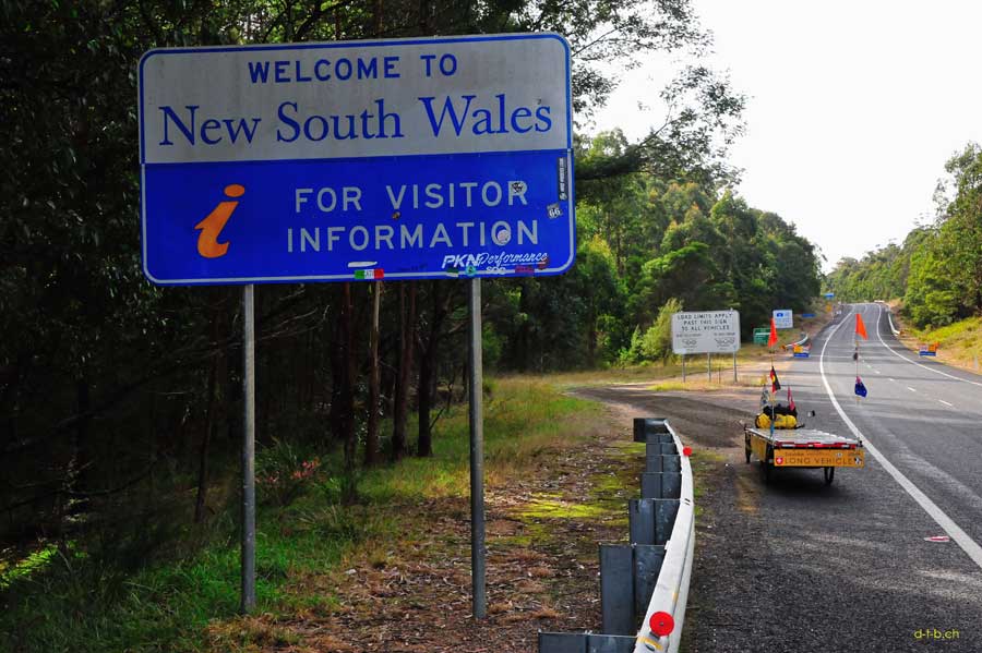 Border of NSW